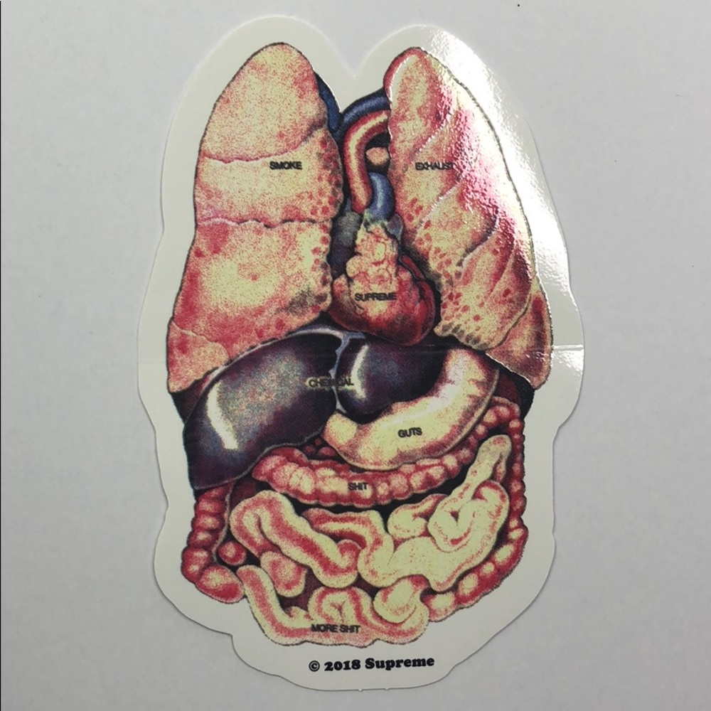 SUPREME - MORE SHIT STICKER
